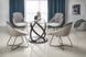 Стіл скляний OPTICO Halmar 122x122 Прозорий