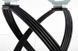 Стіл скляний OPTICO Halmar 122x122 Прозорий