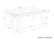 Стіл розкладний ARNOLD CERAMIC Intarsio 160(220)*90 Wic dark grey Мат Чорний