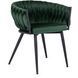 Стілець оксамитовий MEBEL ELITE EMPOLI Velvet Зелений фотографія