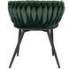 Стул бархатный MEBEL ELITE EMPOLI Velvet Зеленый