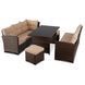 Комплект садовой мебели MEBEL ELITE DALLAS Беж