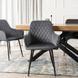Стул бархатный MEBEL ELITE BRESSO Velvet Серый