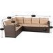 Комплект садовой мебели MEBEL ELITE DALLAS Беж