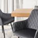 Стул бархатный MEBEL ELITE BRESSO Velvet Серый