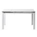 Стіл Обідній BRIGHT PURE WHITE Concepto 102/142x70 Кераміка Білий