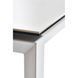 Стіл Обідній BRIGHT PURE WHITE Concepto 102/142x70 Кераміка Білий
