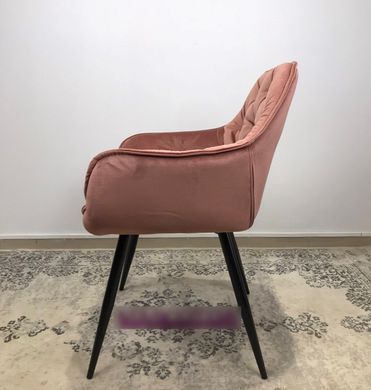Крісло CHERRY Velvet Signal Антична Троянда фотографія