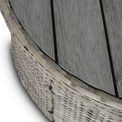 Комплект садових меблів MEBEL ELITE CALIFORNIA Світло-сірий