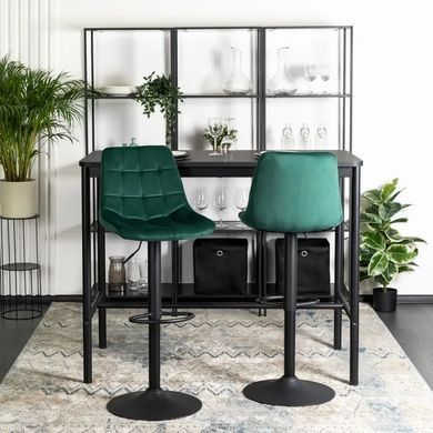 Барний стілець оксамитовий MEBEL ELITE ARCOS 2 Velvet зелений фотографія