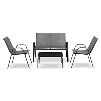 Комплект садовой мебели MEBEL ELITE MINNESOTA Серый