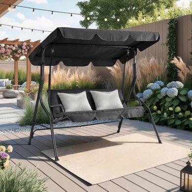 Підвісний шезлонг RENO MEBEL ELITE Сірий