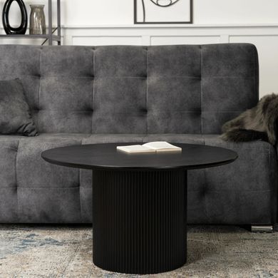 Журнальний столик ARION MAX MEBEL ELITE 80x80 Чорний фотографія