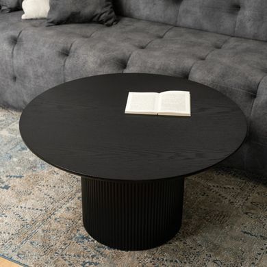 Журнальний столик ARION MAX MEBEL ELITE 80x80 Чорний фотографія