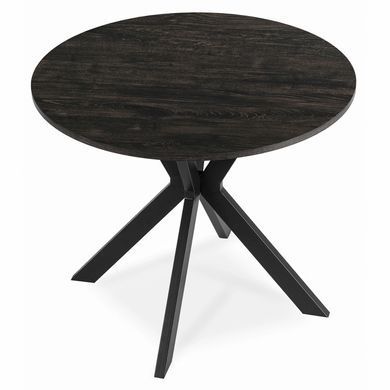 Стол MEBEL ELITE LAUREN 90X90 черный фотография