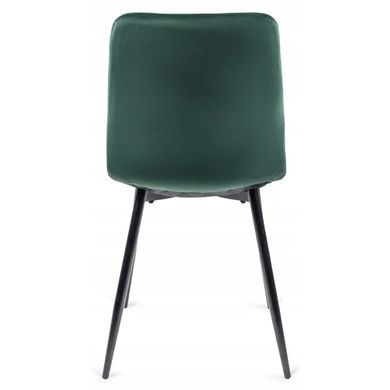 Стул бархатный MEBEL ELITE IBIS Velvet, Зеленый фотография