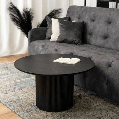 Журнальний столик ARION MAX MEBEL ELITE 80x80 Чорний фотографія