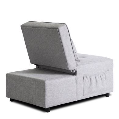 Кресло раскладное MEBEL ELITE IBERIS Серый фотография