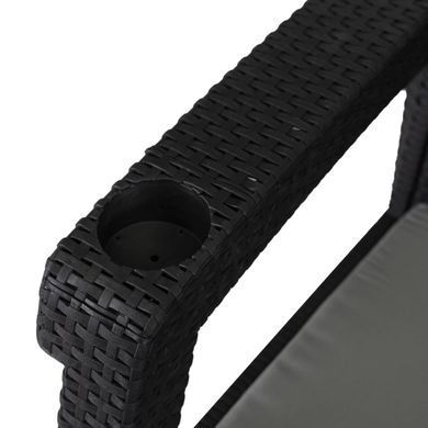 Софа MEBEL ELITE FLINT Чорний