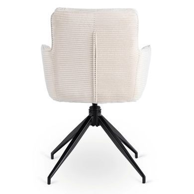 Стілець поворотний MEBEL ELITE AKITA Кремовий фотографія