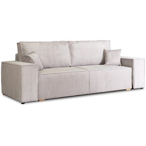Диван MEBEL ELITE AMIR 247 см Сірий фотографія