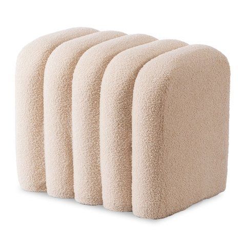 Пуф MEBEL ELITE KARBON Беж фотография