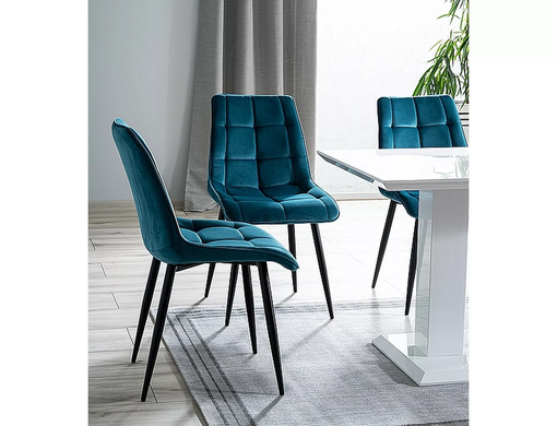 Стул CHIC Velvet Signal Бирюзовый фотография