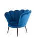 Крісло MAGNOLIA Velvet 1 Venge Signal Синій **