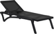 Комплект 2 шезлонга Onto Siesta Pacific + Стол Siesta Ocean Side Table - Dark Grey