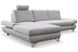 Диван угловой раскладной AVESTA Perfect Home Польша Серый