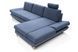 Диван угловой раскладной AVESTA Perfect Home Польша Серый