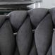 Стілець оксамитовий MEBEL ELITE SORELLA Velvet Сірий / хром
