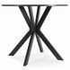 Стол MEBEL ELITE LAUREN 90X90 черный