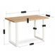 Стіл MEBEL ELITE ALTE 2 120х65 см Золотий дуб / Білий