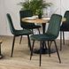 Стул бархатный MEBEL ELITE IBIS Velvet, Зеленый