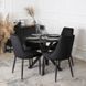 Стол MEBEL ELITE LAUREN 90X90 черный