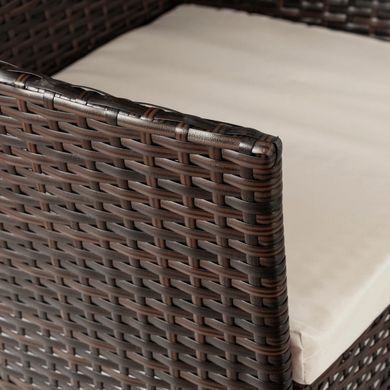 Комплект садових меблів MEBEL ELITE MISSISIPI Коричневий