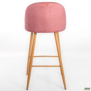 Барный стул Bellini Velvet AMF Розовый фотография