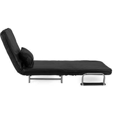 Крісло розкладне MEBEL ELITE DARK тканина Чорний фотографія