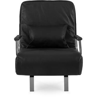 Крісло розкладне MEBEL ELITE DARK тканина Чорний фотографія