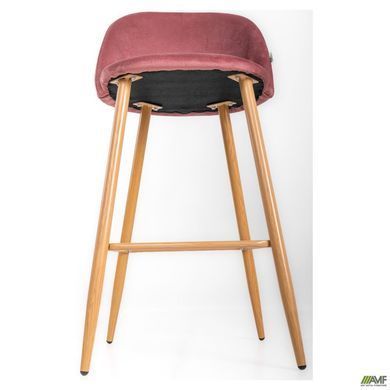 Барный стул Bellini Velvet AMF Розовый фотография