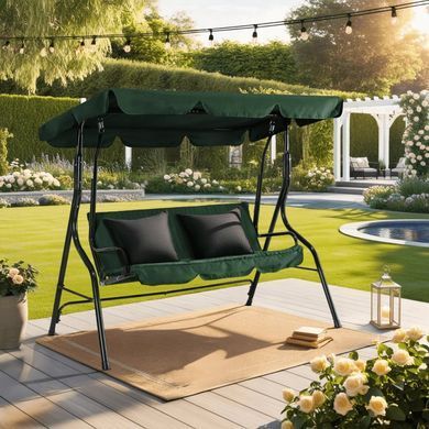 Подвесной шезлонг RENO MEBEL ELITE Зеленый