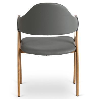 Стілець MEBEL ELITE WILLY екошкіра Сірий фотографія