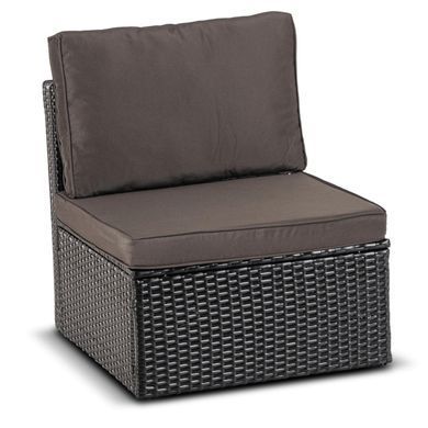 Комплект садовой мебели MEBEL ELITE CALIENTE Черный/коричневый