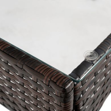Комплект садових меблів MEBEL ELITE MISSISIPI Коричневий