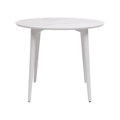 Стіл Dan Lovko d-90 Lovko HPL Arpa 3346 Ker / білий фотографія