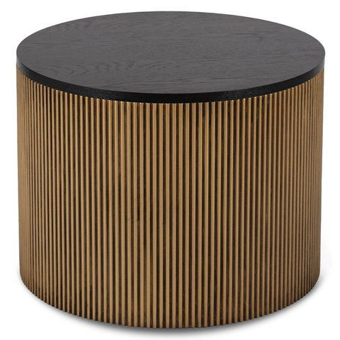 Журнальный столик MIRACLE MEBEL ELITE 60x60 Черный фотография