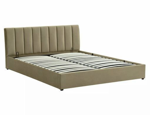 Кровать MONTREAL Velvet Signal 160x200 Беж фотография