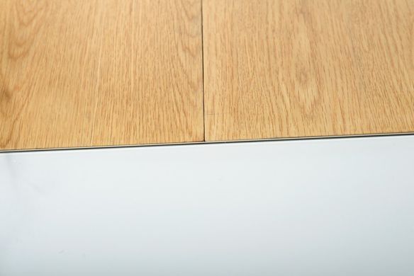 Стіл розкладний TM-59-1 VETRO 120x80 Білий + Шпон фотографія