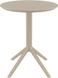 Комплект 2 стільця Siesta Onto Sky Pro+ Стіл круглий Siesta Siesta Sky Folding Table 60 - Taupe